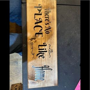 Wood sign